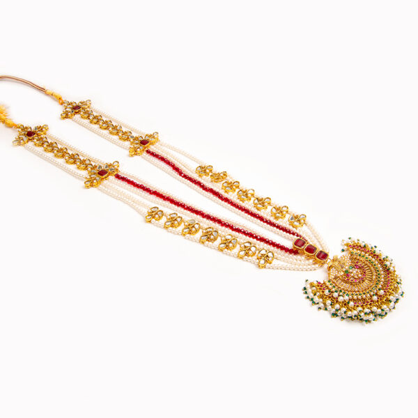 Traditional Peacock Bridal Set - BSTR01 - Image 3