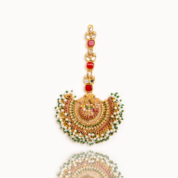 Traditional Peacock Bridal Set - BSTR01 - Image 5