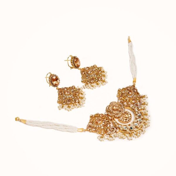 Intricately Designed Necklace Set - FNNS04 - Image 2