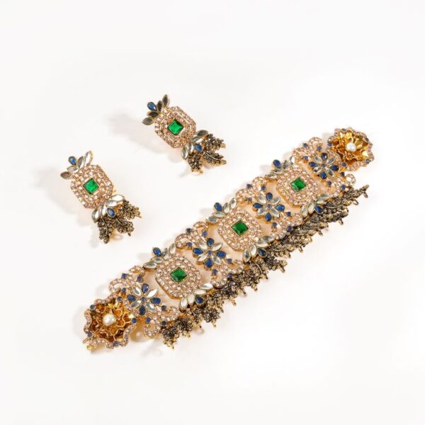 Traditional & Modern Combo Choker Set - FNNS14 - Image 2