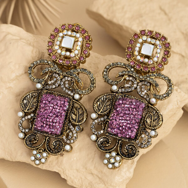 Earring - Antique Blush Pink