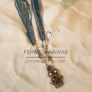 Bloom Flower Silver Mala