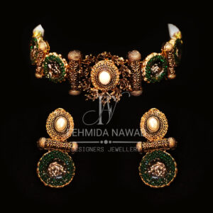 Turkish Green Choker Set