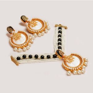 Midnight Pearl Necklace Set